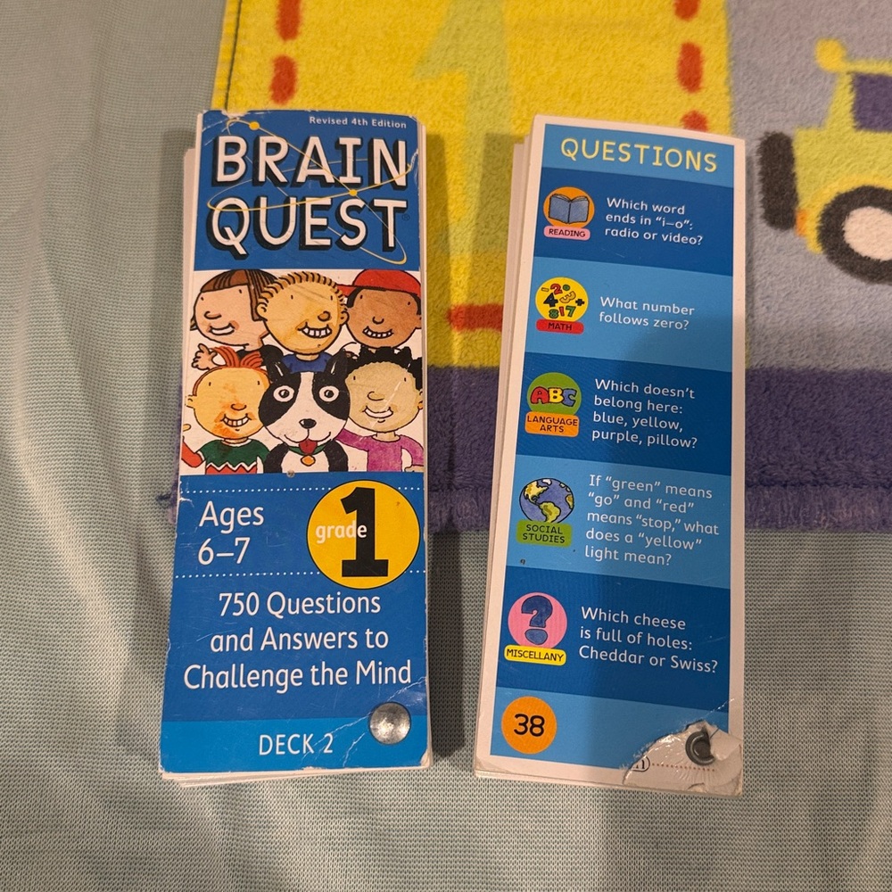 Brain Quest ages 6-7 300 questions and answers get s smart start x2
